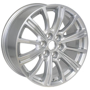 Set(4) 18x8 CA21 Gloss Silver - 6x120 +50ET