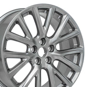 20x8.5 CA22 Gloss Hyper Silver - 5x120 +37ET