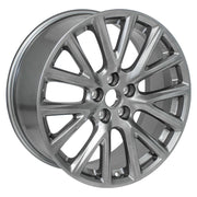 Set(4) 20x8.5 CA22 Gloss Hyper Silver - 5x120 +37ET