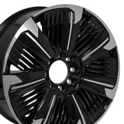 24x9 CA24 Gloss Black Machined with Gloss Black Insert - 8x165.1 +35ET