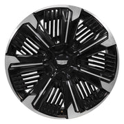 24" OEM Wheel fits Cadillac Escalade IQ - CA24 Gloss Black Machined with Gloss Black Insert 24x9