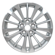 18x8.5 CA25 Gloss Silver Machined - 5x120 +41ET