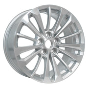 Set(4) 18x8.5 CA25 Gloss Silver Machined - 5x120 +42ET