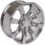Set(4) 20x8.5 CA82 Chrome - 6x139.7 +31ET with 275/55r20 Sailun TerraMax RT Tires