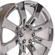 Set(4) 22x9 CA82 Chrome - 6x139.7 +31ET