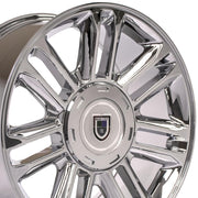 Set(4) 22x9 CA83 Chrome - 6x139.7 +31ET