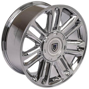 22" Replica Wheels fit Cadillac Escalade - CA83 Chrome 22x9, Goodyear Tires Set