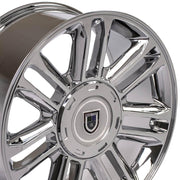 Set(4) 22x9 CA83 Chrome - 6x139.7 +31ET