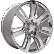 Set(4) 24x10 CA88 Chrome - 6x139.7 +31ET with 295/35r24 Ironman iMove GEN 2 Tires &amp; TPMS