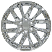 Set(4) 20x9 CA90 Chrome - 6x139.7 +28ET with 275/55r20 Sailun TerraMax RT Tires &amp; TPMS