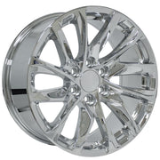 Set(4) 20x9 CA90 Chrome - 6x139.7 +28ET with 275/55r20 TBB TS-37 AT Tires &amp; TPMS