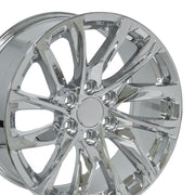 Set(4) 20x9 CA90 Chrome - 6x139.7 +28ET