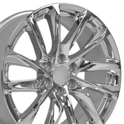 Set(4) 22x9 CA90 Chrome - 6x139.7 +28ET
