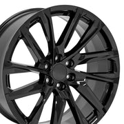 24x10 CA90 Gloss Black - 6x139.7 +28ET