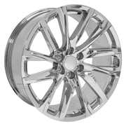 Set(4) 24x10 CA90 Chrome - 6x139.7 +28ET with 295/35r24 Sailun Atrezzo SVR LX+ Tires