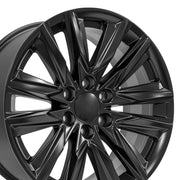 Set(4) 20x9 CA91 Satin Black - 6x139.7 +28ET