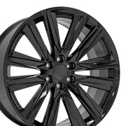 24x10 CA91 Gloss Black - 6x139.7 +28ET