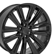 24x10 CA91 Gloss Black - 6x139.7 +28ET