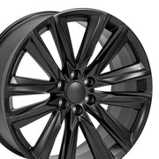 24x10 CA91 Satin Black - 6x139.7 +28ET