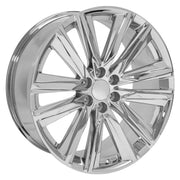 Set(4) 24x10 CA91 Chrome - 6x139.7 +28ET with 295/35r24 Ironman iMove GEN 2 Tires