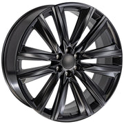 Set(4) 26x10 CA91 Satin Black - 6x139.7 +28ET