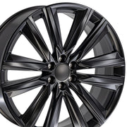 26x10 CA91 Satin Black - 6x139.7 +28ET