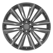 26x10 CA91 Gloss Gunmetal with Polished Face - 6x139.7 +28ET