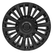 Set(4) 22x9 CA92 Satin Black - 6x139.7 +28ET with 285/45r22 Goodyear Eagle Touring Tires &amp; TPMS
