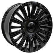 Set(4) 24x10 CA92 Satin Black - 6x139.7 +28ET