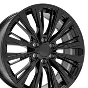22x9 CA93 Gloss Black - 6x139.7 +28ET