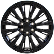 OE Wheels CA93 22x9 6x139.7 Satin Black Wheels 285-45-22 Goodyear Eagle Touring Tires TPMS SET