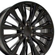 22x9 CA93 Satin Black - 6x139.7 +28ET