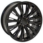Set(4) 22x9 CA93 Satin Black - 6x139.7 +28ET with 285/45r22 Ironman iMove GEN 2 SUV Tires
