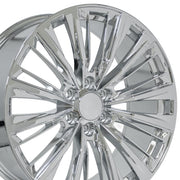 Set(4) 22x9 CA93 Chrome - 6x139.7 +28ET