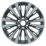 22x9 CA93 Gloss Gunmetal with Polished Face - 6x139.7 +28ET