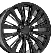 24x10 CA93 Gloss Black - 6x139.7 +28ET