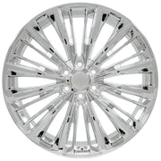 Set(4) 24x10 CA93 Chrome - 6x139.7 +28ET