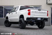 CHEVROLET 1500 SILVERADO 4PLAY WHEELS RIMS 4P83 22X12 35X12.5X22 FURY TIRES 6 INCH ROUGH COUNTRY LIFT BY KRIETZ CUSTOMS