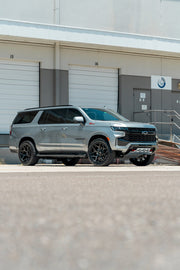 CHEVROLET SUBURBAN 4PLAY WHEELS 4P06 RIMS 22X10 285X50X22 NITTO TIRES STOCK SUSPENSION