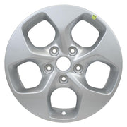 Set(4) 17x7 CL08 Gloss Silver - 5x127 +50.8ET