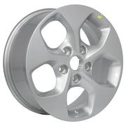 Set(4) 17x7 CL08 Gloss Silver - 5x127 +50.8ET