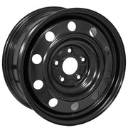 Set(4) 17x7.5 CL10 Gloss Black - 5x127 +44ET