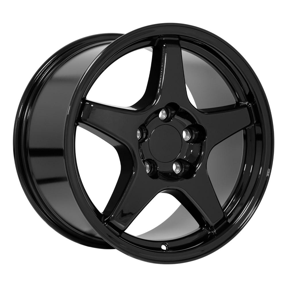 CV01 17x9.5 Black Corvette C4 ZR1 Replica Wheel Tire Set Toyo – OE