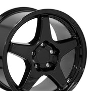 Set(4) 17x9.5 CV01 Gloss Black - 5x120.65 +56ET