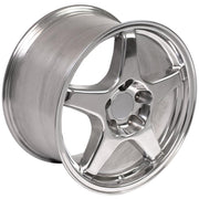 OE Wheels CV01 17x9.5 5x120.65 Polished Wheels 275-40-17 Toyo Extensa HP II Tires SET