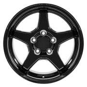 17x11 CV01 Gloss Black - 5x120.65 +50ET