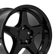 17x11 CV01 Gloss Black - 5x120.65 +50ET