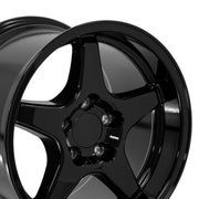 17x11 CV01 Gloss Black - 5x120.65 +50ET