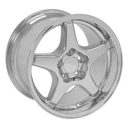 17x11 CV01 Chrome - 5x120.65 +50ET
