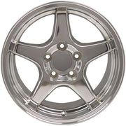 OE Wheels CV01 17x9.5 / 17x11 5x120.65 Polished Staggered Wheel SET